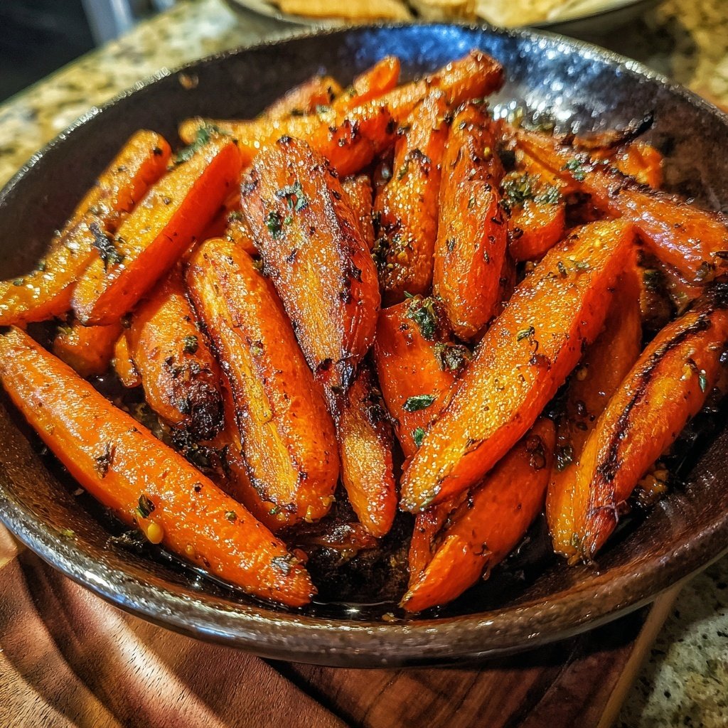 Roasted Carrots with Honey Glaze
