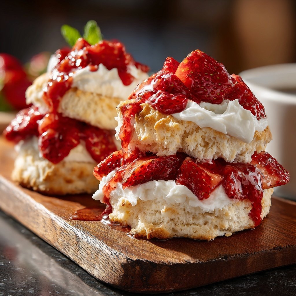 Strawberry Biscuit Shortcake