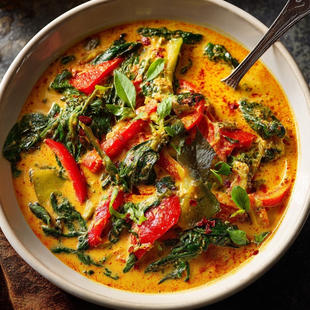 Healthy Dinner Vegetable Coconut Curry