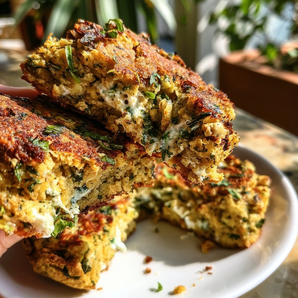 Herbed Chickpea Smash Sliders