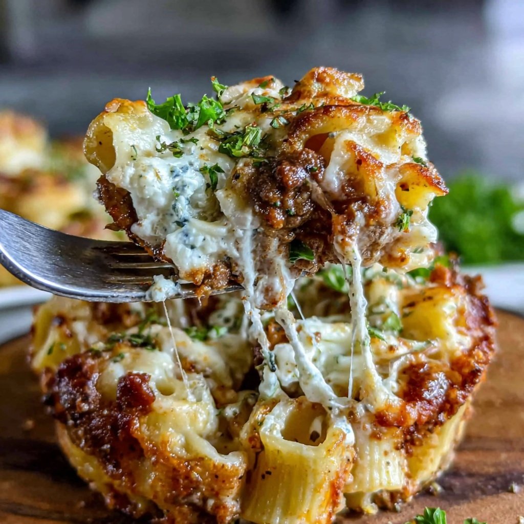Ground Beef And Cheese Pasta Bake