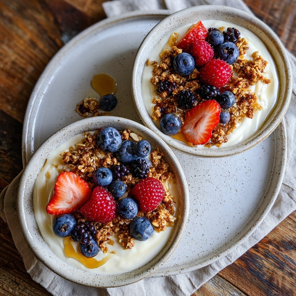 Greek Yogurt Breakfast Bowls