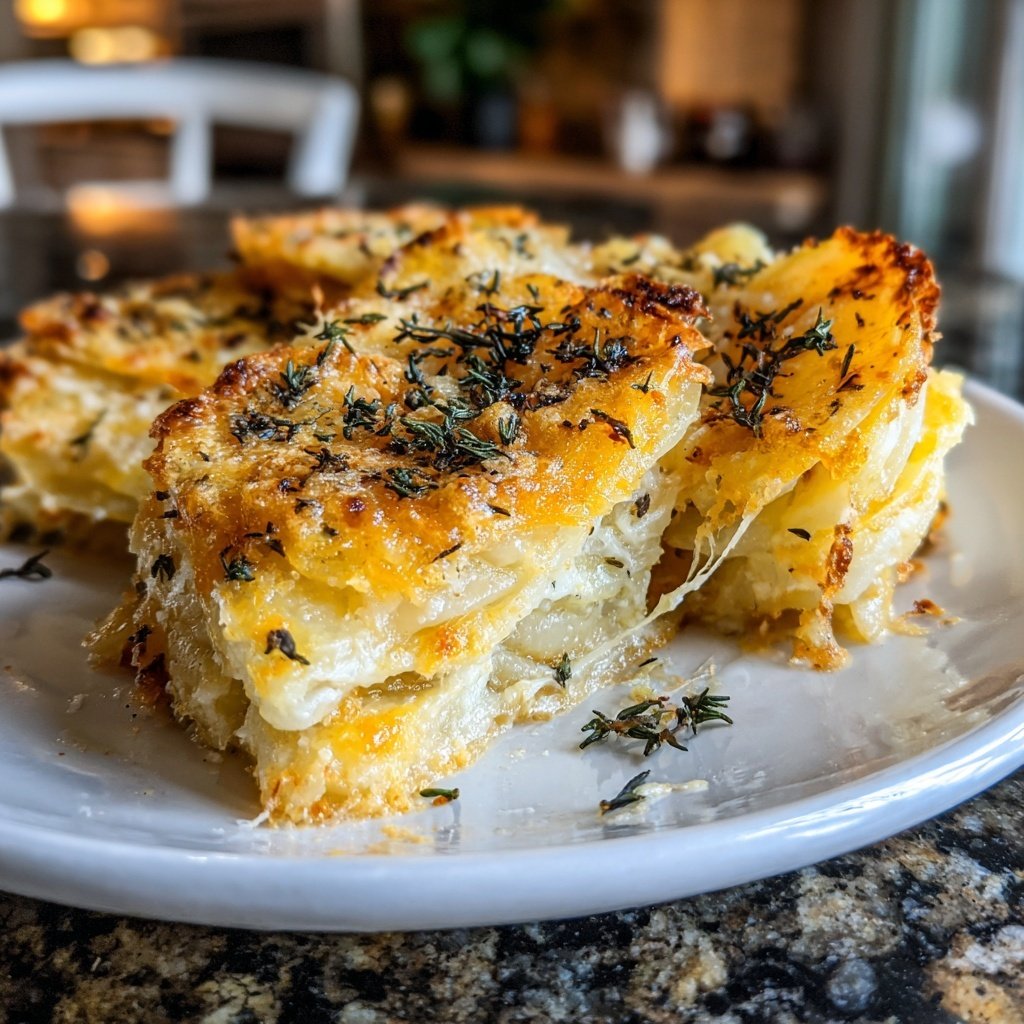 Sunday Creamy Potato Gratin