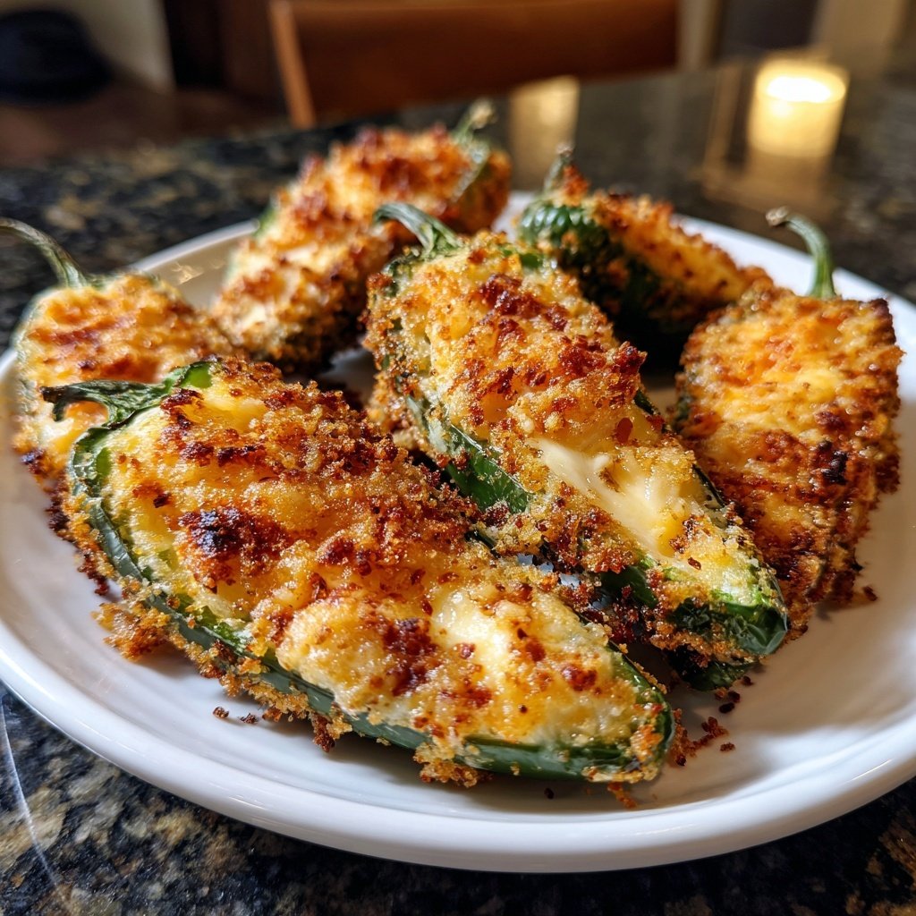Jalapeno Poppers with Panko Crust