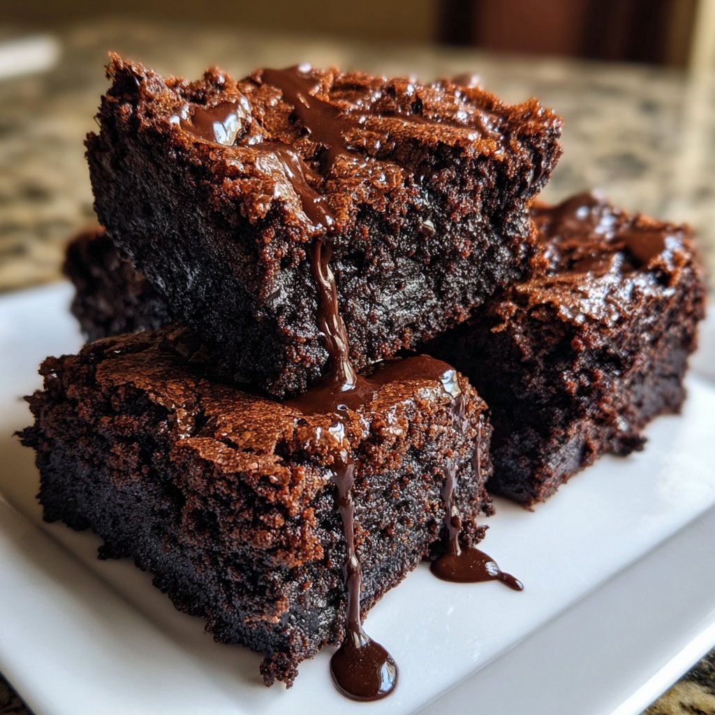Moist Brownies With Cocoa