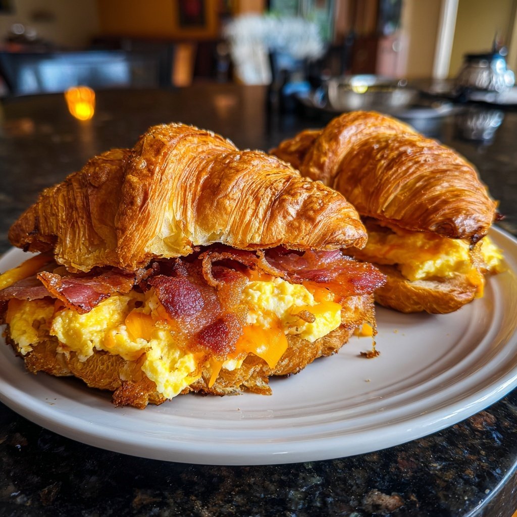 Croissant Breakfast Sandwiches