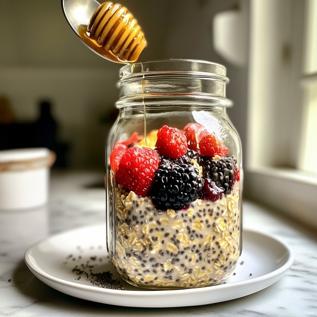 Overnight Oats with Simple Ingredients